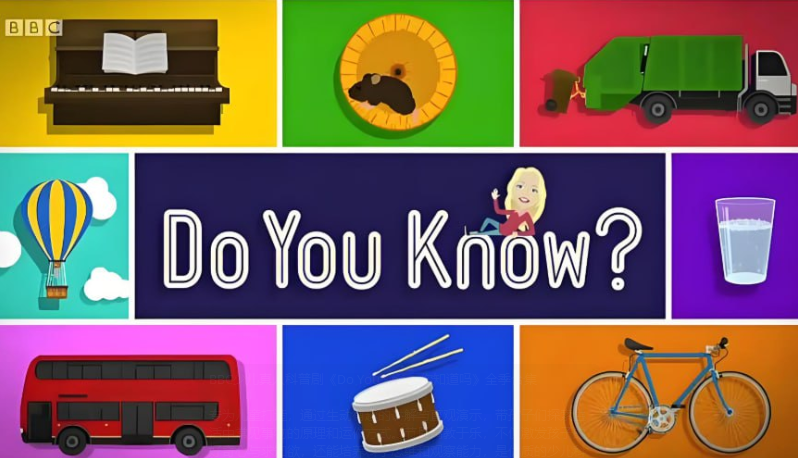 【儿童科普】BBC《Do You Know》全5季【47.8GB】- 少儿生活百科探索剧 (视频+音频全集)-玩嗨助吧网